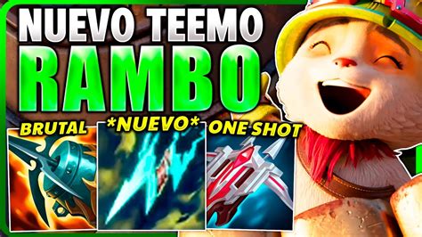 CASI VOMITO AL USAR ESTO El NUEVO TEEMO RAMBO Con STATIKK ES UNA