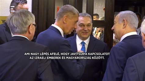 Az Izraeli Miniszterelnökkel Tárgyalt Orbán Viktor Echo Magyarország