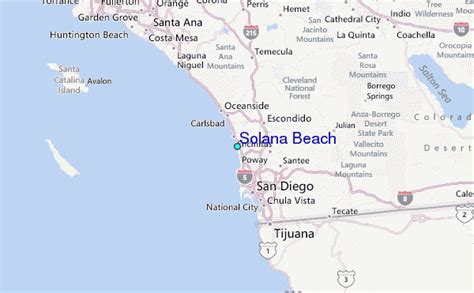 Solana Beach Tide Station Location Guide