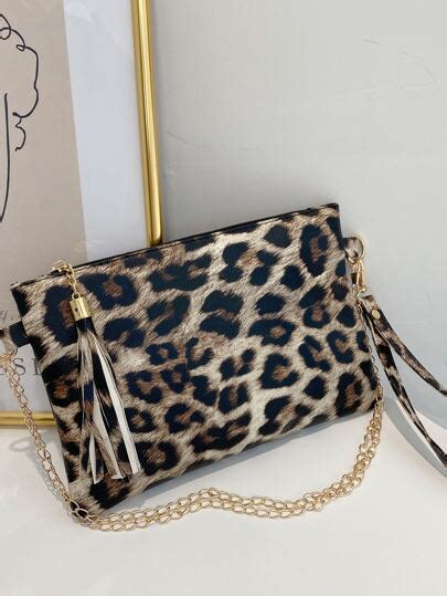 Search Leopard Print Bag SHEIN UK