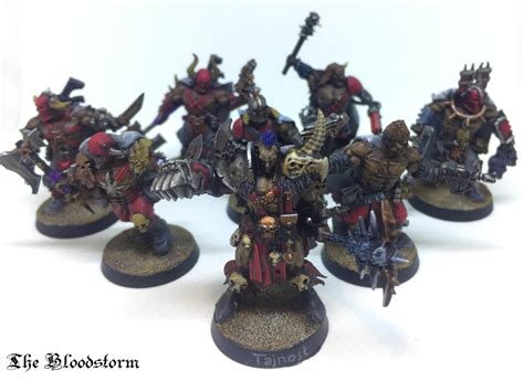 Chaos Cultists Khorne Renegades Traitors Veteran Warhammer 40000