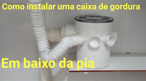 Como Instalar Uma Caixa De Gordura YouTube