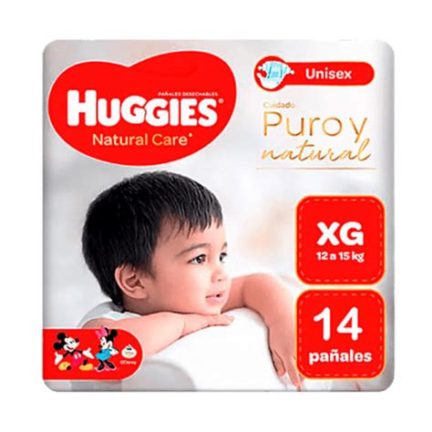 Pa Ales Huggies Natural Care Xg Unid Aseo Por Mayor