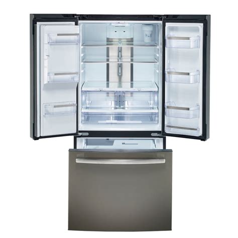 Ge Profile 175 Cu Ft French Door Refrigerator Slate Pye18hmlkes