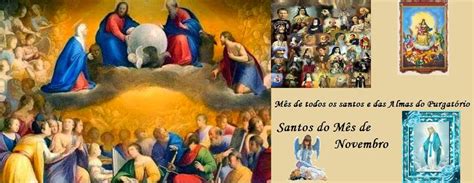 Santos Do Mês De Novembro - Santos do Mês de Novembro