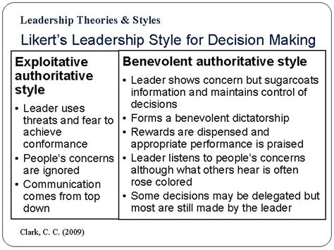 Benevolent Leadership Example