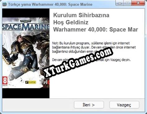 Warhammer 40 000 Space Marine Türkçe yama TurkGameZ