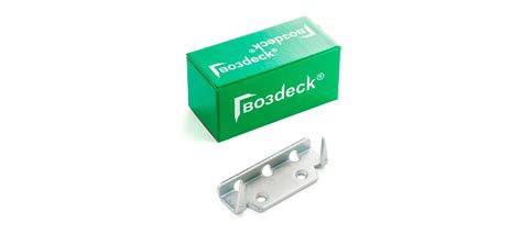 Гвозdeck TWIN (Твин) - универсальный скрытый крепеж для лаг и террасной ...