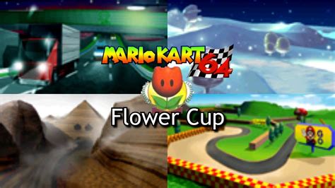 Mario Kart 64 Flower Cup 150cc 2 Players 1080p Widescreen YouTube