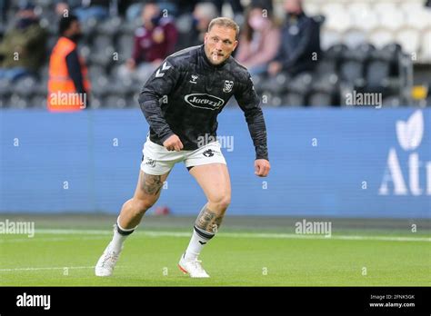 Josh Griffin 4 Of Hull FC During Pre Game Warm Up Stock Photo Alamy