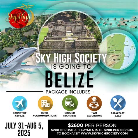 Belize 2025 – Sky High Society