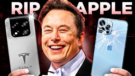 Elon Musk Just Released The Tesla Phone Rip Iphones Epic Heroes