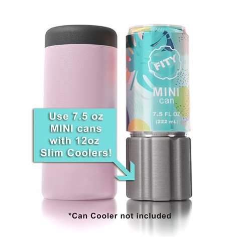 Slim 2 Pack A Short 7 5oz 222ml Slim Can Adapter For 12oz 355ml Slim Can Coolers Compatible With