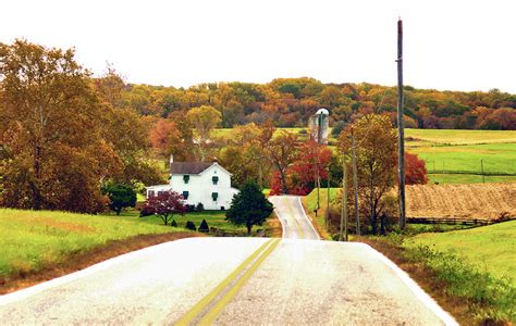 Fall Beauty Of Chester County Photograph By Susan Maxwell Schmidt Pixels