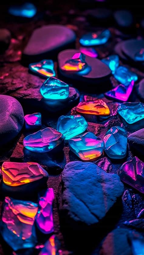 Crystal Stones IPhone Wallpaper 4K IPhone Wallpapers