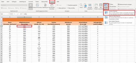 Excel Zeile Fixieren So Geht´s [schritt Für Schritt Anleitung]