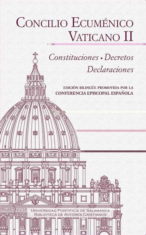 Concilio Ecumenico Vaticano Ii Constituciones Decretos Declaraciones