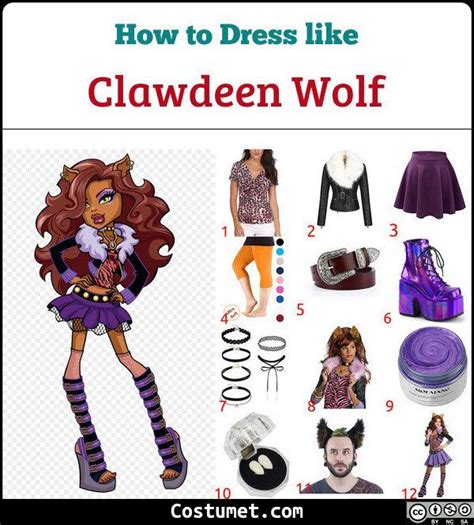 Monster High Costumes Clawdeen Wolf