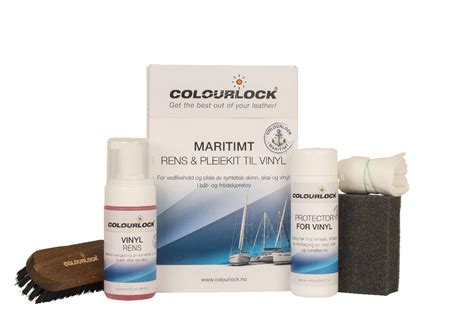 Colourlock Maritimt Rens Pleiekit Til Vinyl Skai Multilakk