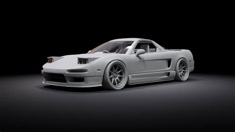 Honda NSX-R '92 3D Model