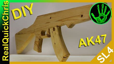 How To Build A Wooden Ak47 Youtube