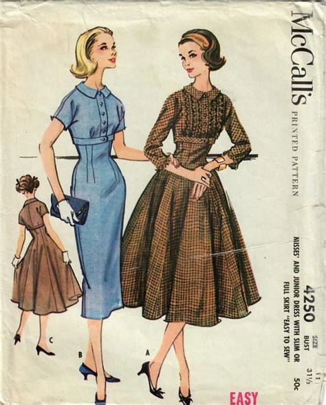 Mccalls Retro Dress Patterns Kylatomilola