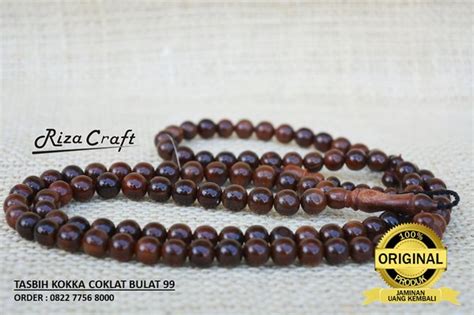 Jual Tasbih Kayu Kokka Kaukah Asli Turki 99 Butir Ukuran Jumbo 10 Mm Di