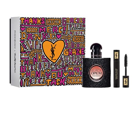 YSL Black Opium Perfume Gift Set 30ml Eau de Parfum & Mascara