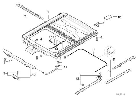 Original BMW Repair Kit F Ceiling Frame Mechanism 8er E31 HUBAUER Shop De