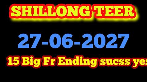 Ak Teer Shillong Fc Guarantee Shillong Teer Counter