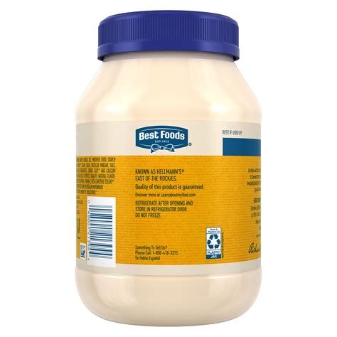 Best Foods Mayo Nutrition Facts Besto Blog