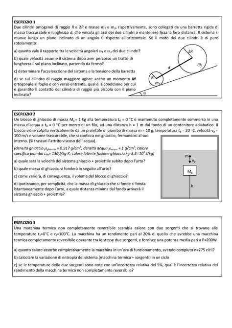 Esempi Di Problemi Fisica I PoliTo Studocu