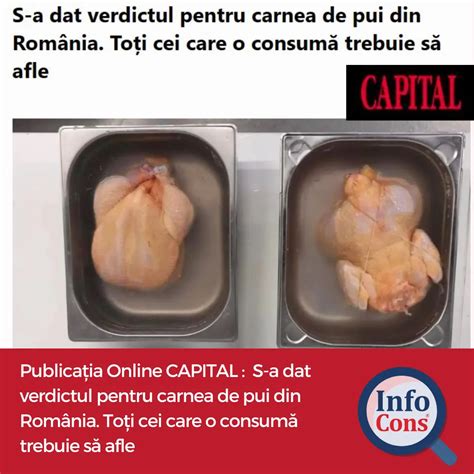 Publica Ia Online Capital S A Dat Verdictul Pentru Carnea De Pui Din