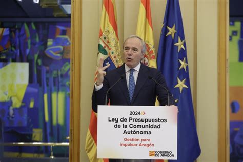 Fotos Jorge Azcón presenta el proyecto de ley de presupuestos de