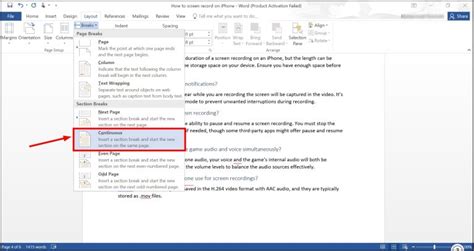 how to delete a single page in word