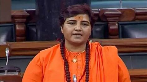 Pragya Thakur Blames Congress For Letting Bhopal Gas Tragedy Accused