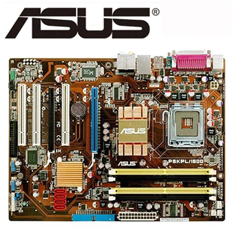 ASUS P5KPL 1600 Motherboard LGA 775 DDR2 4GB For Intel G31 P5KPL 1600