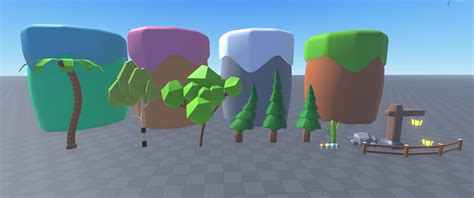 Free Low Poly Cartoony Asset Pack Community Resources Developer