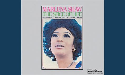 The Spice Of Life Marlena Shaw Lp Music Mania Records Ghent