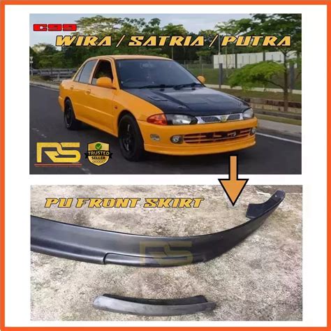 Ready Stockputra Skirt With Towing Coverproton Wira C Satria