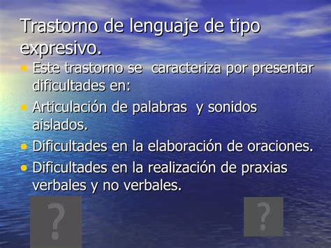 Trastornos Del Lenguaje Ppt Descarga Gratuita