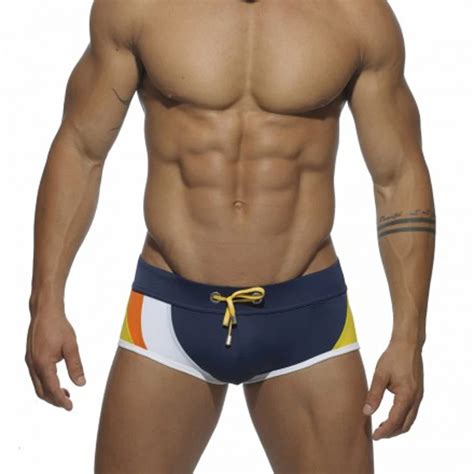 Seobean Brand Summer Low Waist Men Swimwear Gay Swim Brief Mens Sexy