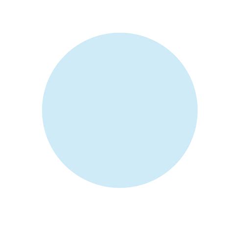 Blue Circle On White Background