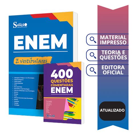 ENEM - Apostila + Caderno e questões | Shopee Brasil