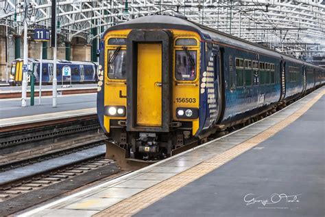 156 503 Class 156 Scotrail Diesel Multiple Unit At Glasgow Flickr