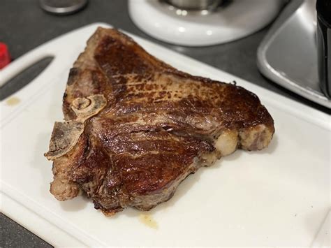 First time reverse searing worked a treat! I think my pan needs to be