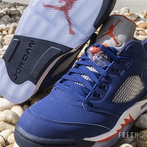 Fresh Sneaker Boutique | Air Jordan 5 Retro Low - Royal Blue/Orange ...