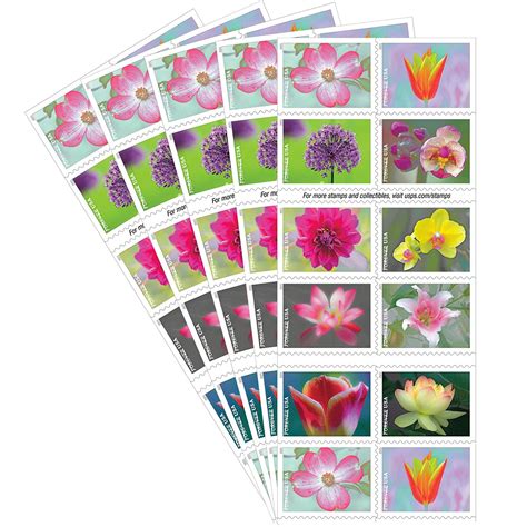 Us 2750 Garden Beauty 2021 Usps Forever Stamps 100 Pcs