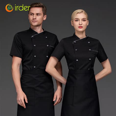 Irder Classic Eruope America Hot Sale Chef Jacket Short Sleeve Chef