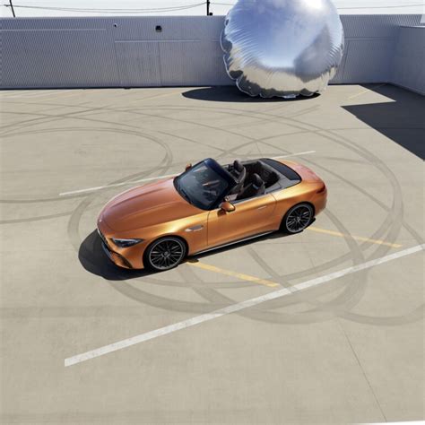 Mercedes Amg Sl Manufaktur Big Sur Debuts With Sleek Orange